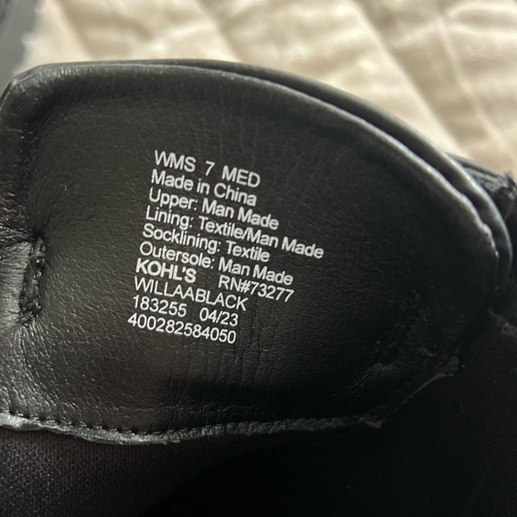 Black Buckle Strap Ankle Boots - Picture 5 of 5